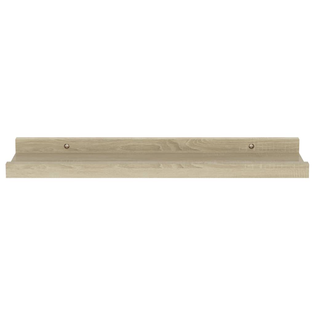 Wandschappen Kleurig 4 40 x 9 x 3 cm Sonoma eiken