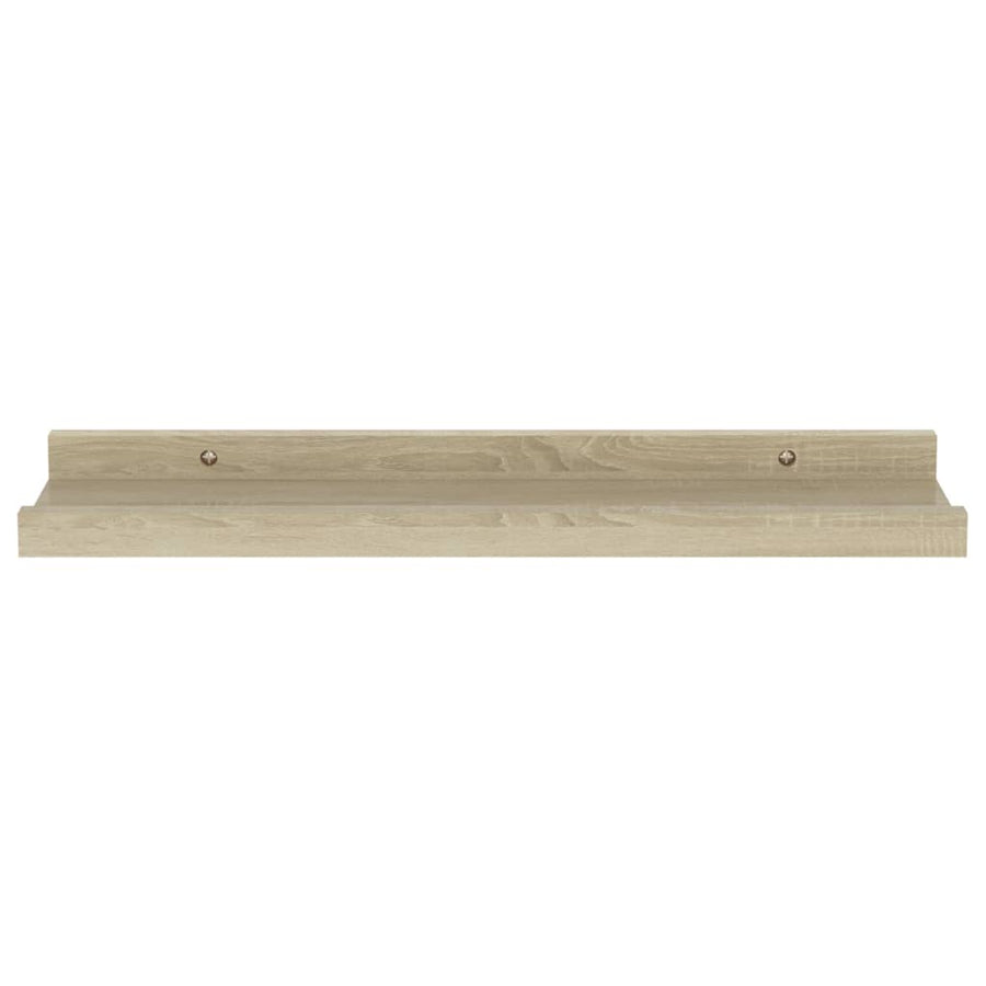 Wandschappen Kleurig 4 40 x 9 x 3 cm Sonoma eiken
