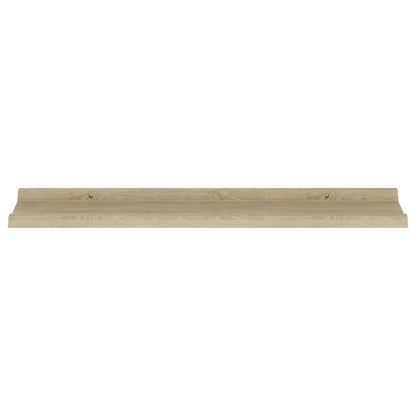 Wandschappen Kleurig 4 80 x 9 x 3 cm Sonoma eiken