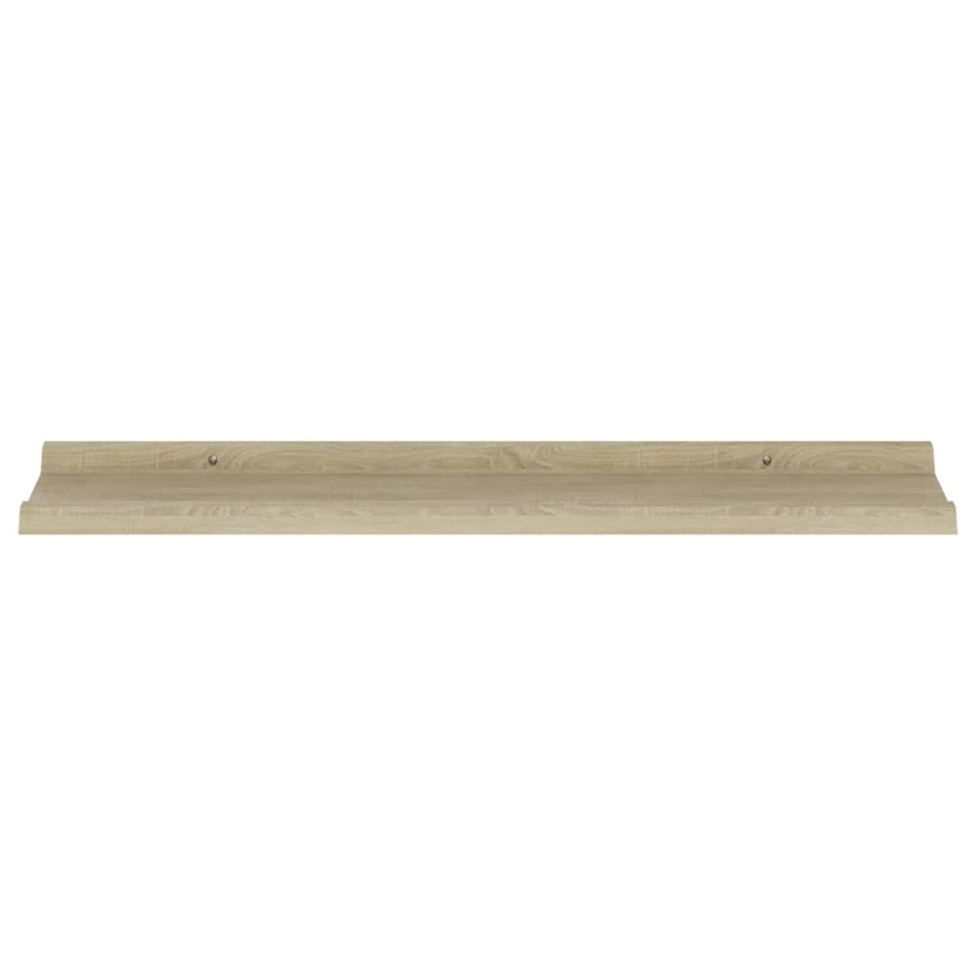 Wandschappen Kleurig 4 80 x 9 x 3 cm Sonoma eiken
