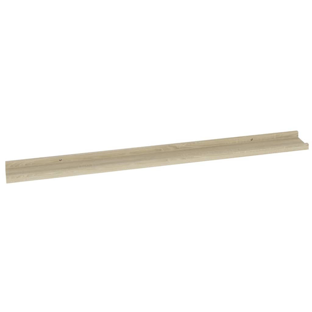 Wandschappen Kleurig 4 100 x 9 x 3 cm Sonoma eiken