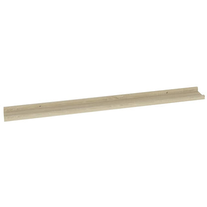 Wandschappen Kleurig 4 100 x 9 x 3 cm Sonoma eiken