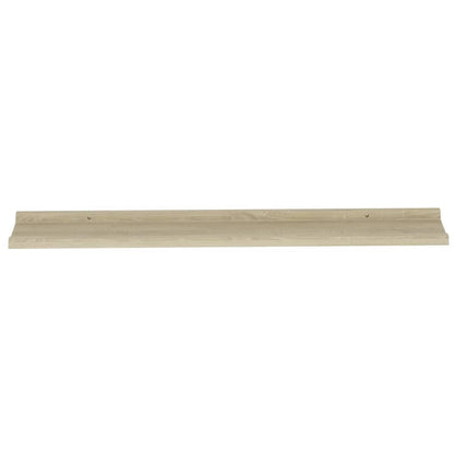 Wandschappen Kleurig 4 100 x 9 x 3 cm Sonoma eiken