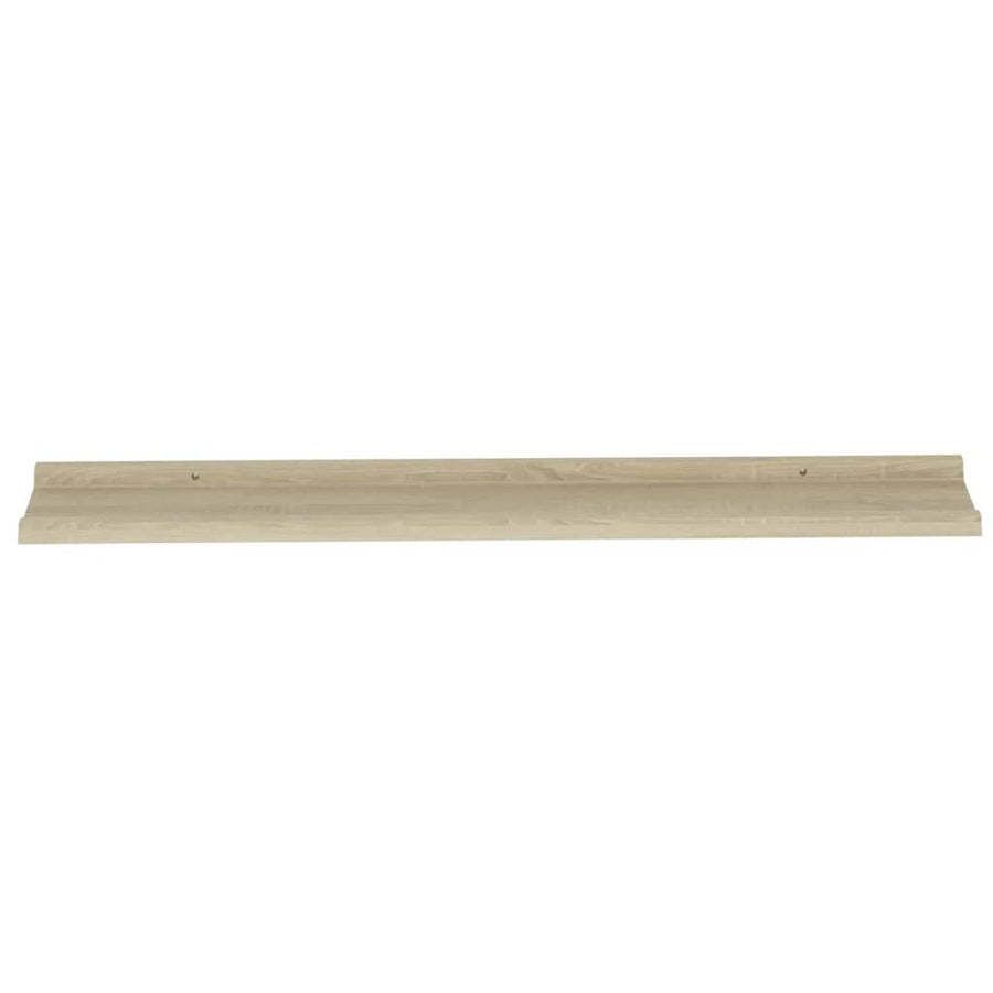 Wandschappen Kleurig 4 100 x 9 x 3 cm Sonoma eiken