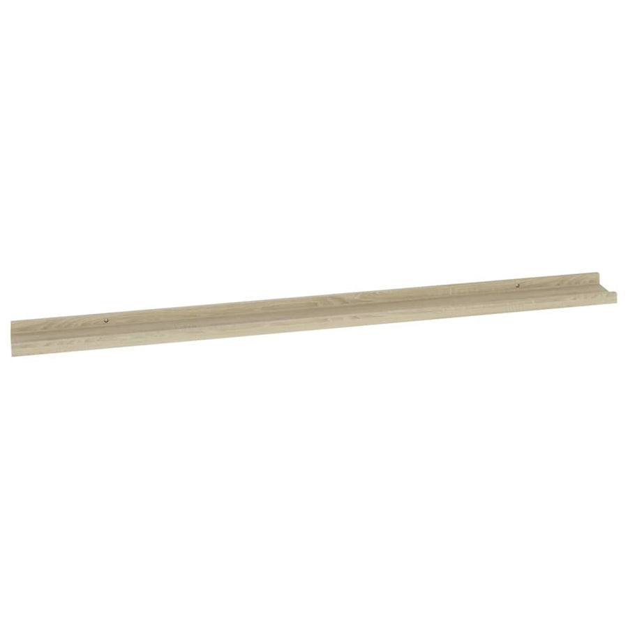 Wandschappen Kleurig 4 115 x 9 x 3 cm Sonoma eiken