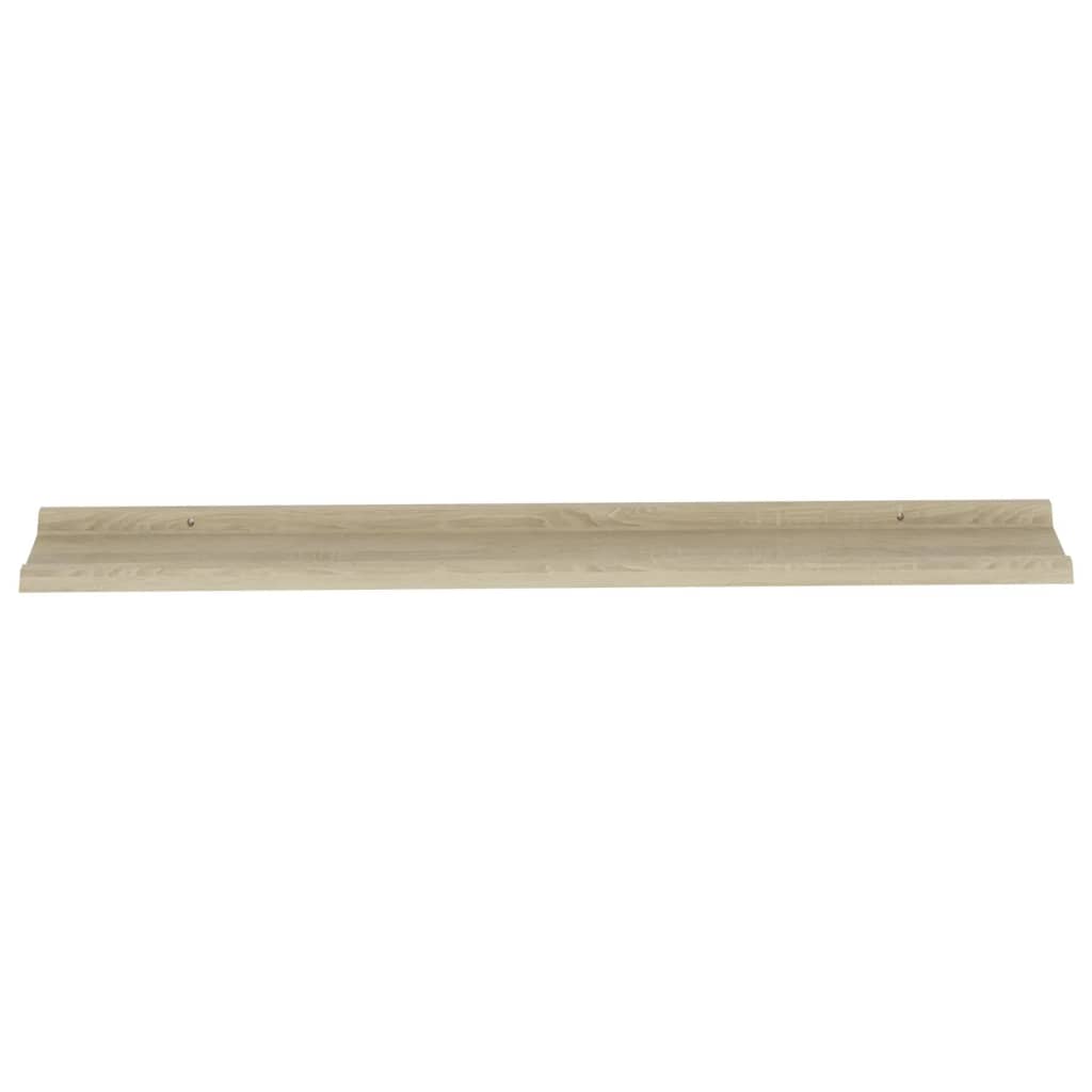 Wandschappen Kleurig 4 115 x 9 x 3 cm Sonoma eiken