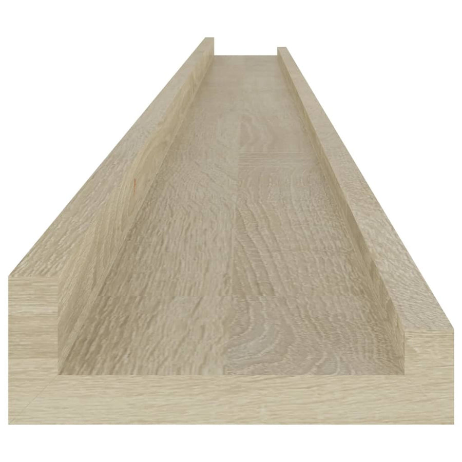 Wandschappen Kleurig 4 115 x 9 x 3 cm Sonoma eiken