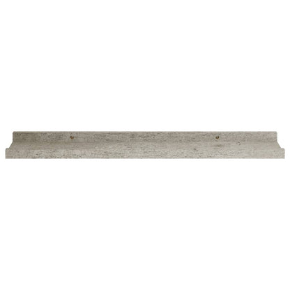 Wandschappen 4 60 x 9 x 3 cm Betongrijs