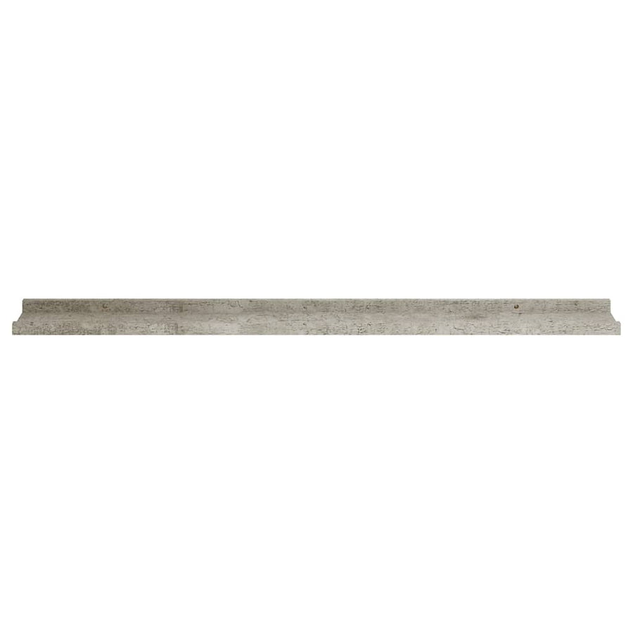 Wandschappen 4 100 x 9 x 3 cm Betongrijs