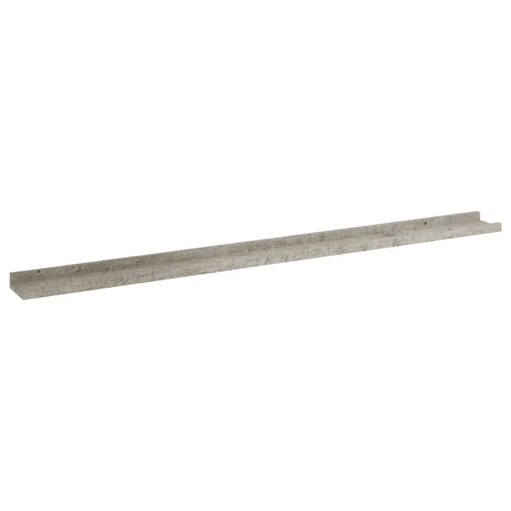 Wandschappen 4 St 115X9X3 Cm Betongrijs 115 x 9 x 3 cm