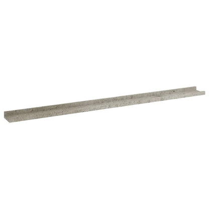 Wandschappen 4 St 115X9X3 Cm Betongrijs 115 x 9 x 3 cm