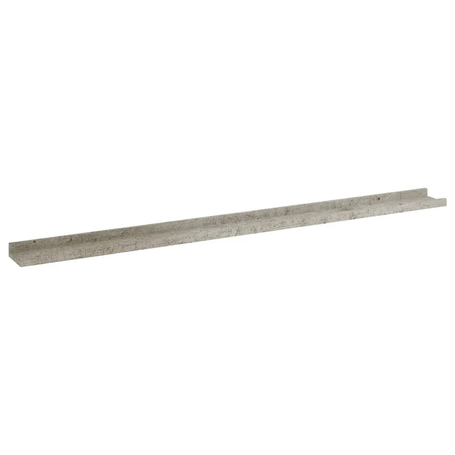 Wandschappen 4 St 115X9X3 Cm Betongrijs 115 x 9 x 3 cm