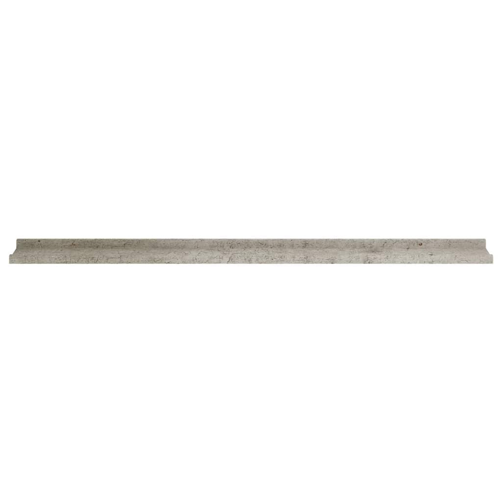 Wandschappen 4 St 115X9X3 Cm Betongrijs 115 x 9 x 3 cm