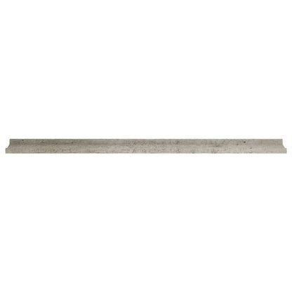 Wandschappen 4 St 115X9X3 Cm Betongrijs 115 x 9 x 3 cm