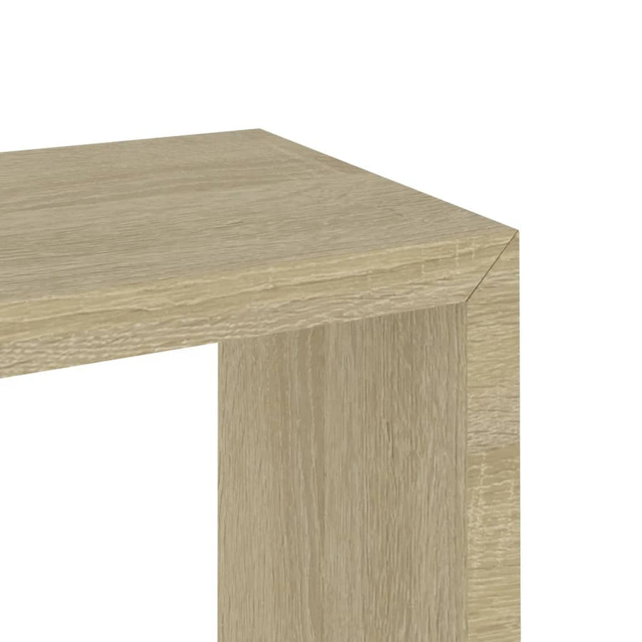 Wandschappen Kubus Kleurig Sonoma eiken