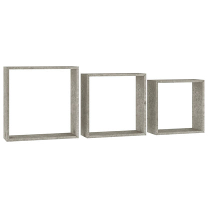 Wandschappen Kubus Betongrijs