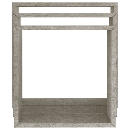 Wandschappen Kubus Betongrijs