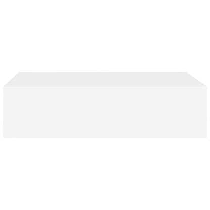 Wandschap Met Lade 40X23,5X0 Cm Mdf 1 40 x 23.5 x 10 cm Wit