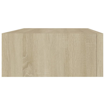 Wandschappen Met Lade 40X3,5X10 Cm Mdf Kleurig 2 40 x 23.5 x 10 cm Eiken