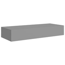 Wandschap Met Lade 60X23,5X0 Cm Mdf 1 60 x 23.5 x 10 cm Grijs