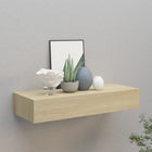 Wandschap met lade 60x23,5x10 cm MDF eiken