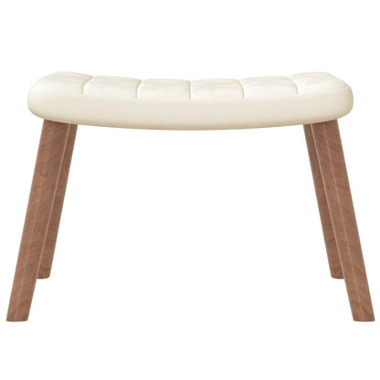 Relaxstoel Met Voetenbank Fluweel 1