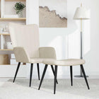 Relaxstoel met voetenbank fluweel wit