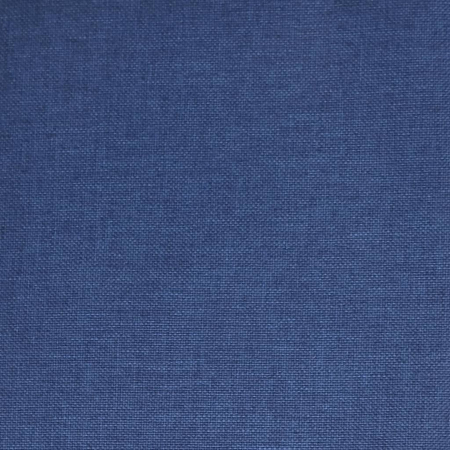 Schommelstoel met voetenbank stof blauw 1 Blauw