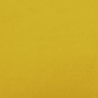 Relaxstoel Fluweel Mosterdgeel Zonder voetensteun