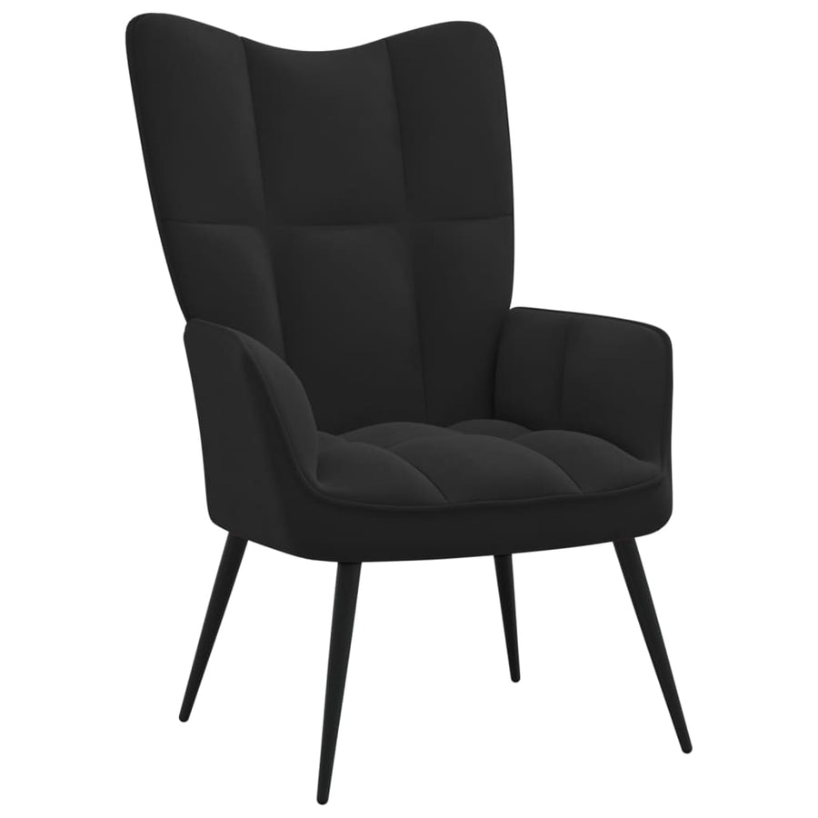 Relaxstoel Met Voetenbank Fluweel