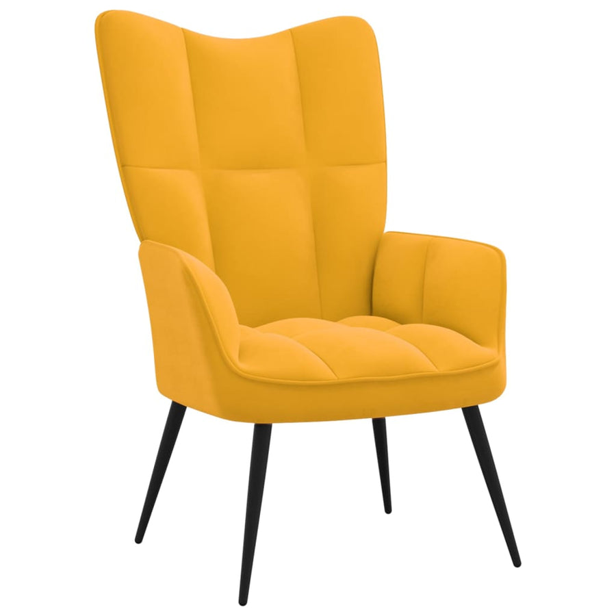 Relaxstoel Met Voetenbank Fluweel