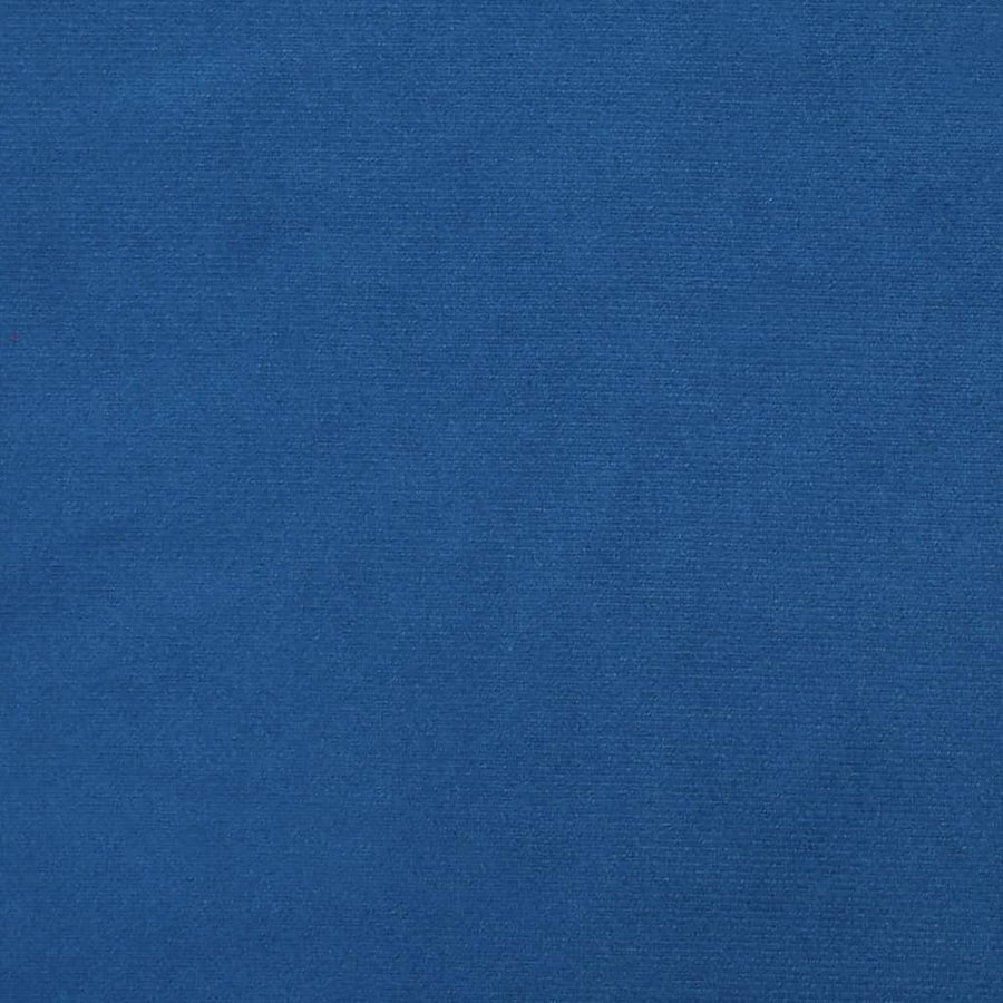 Relaxstoel fluweel blauw 1 Blauw