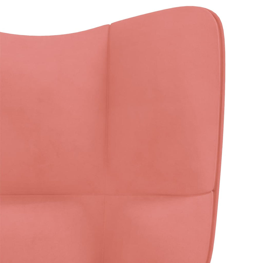Relaxstoel Met Voetenbank Fluweel