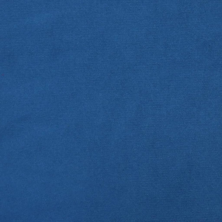 Schommelstoel fluweel blauw Blauw Zonder voetensteun