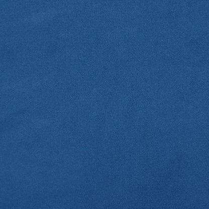 Relaxstoel Fluweel Blauw