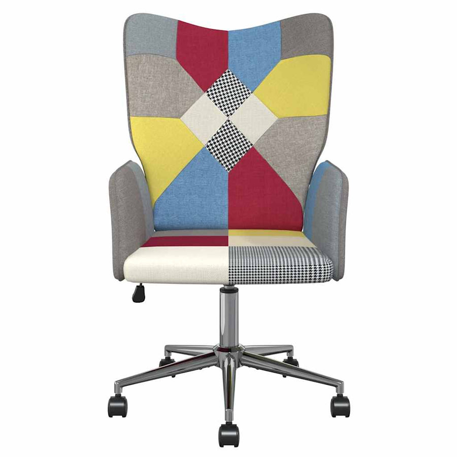Relaxstoel patchwork stof