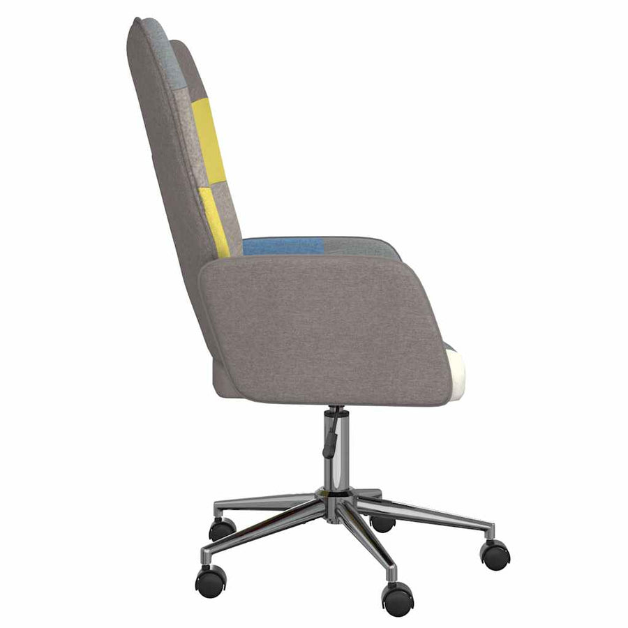 Relaxstoel patchwork stof
