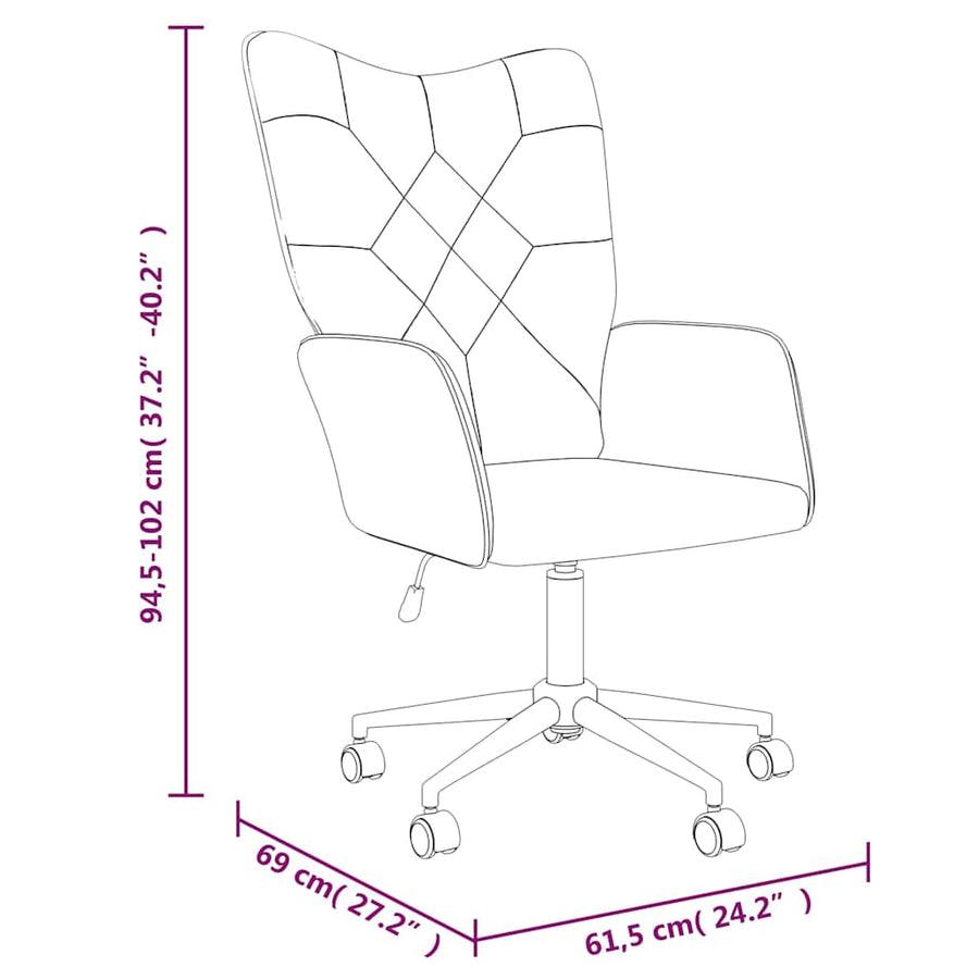 Relaxstoel Patchwork Stof