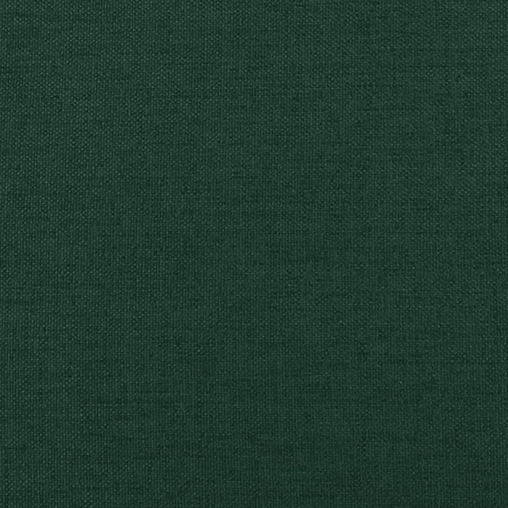 Kruk Met Houten Poten Stof Donkergroen