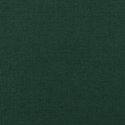 Kruk Met Houten Poten Stof Donkergroen