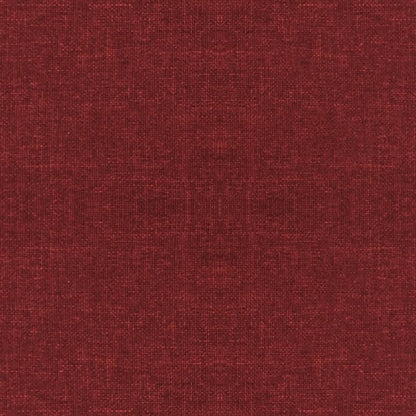 Kruk Met Houten Poten Stof Wijnrood