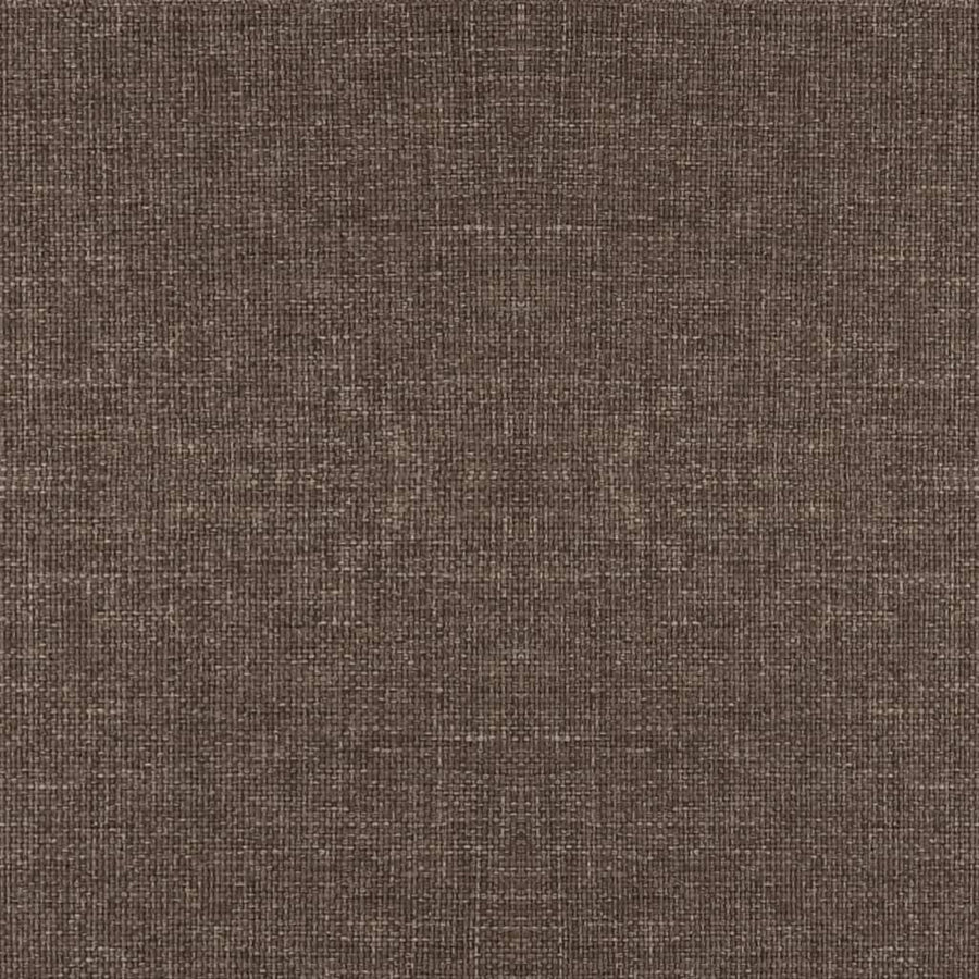Kruk Met Houten Poten Stof Taupe
