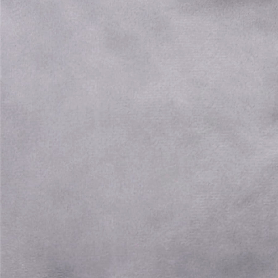 Hondenmand Pluche En Kunstleer Zwart En 90 x 79 x 20 cm Grijs