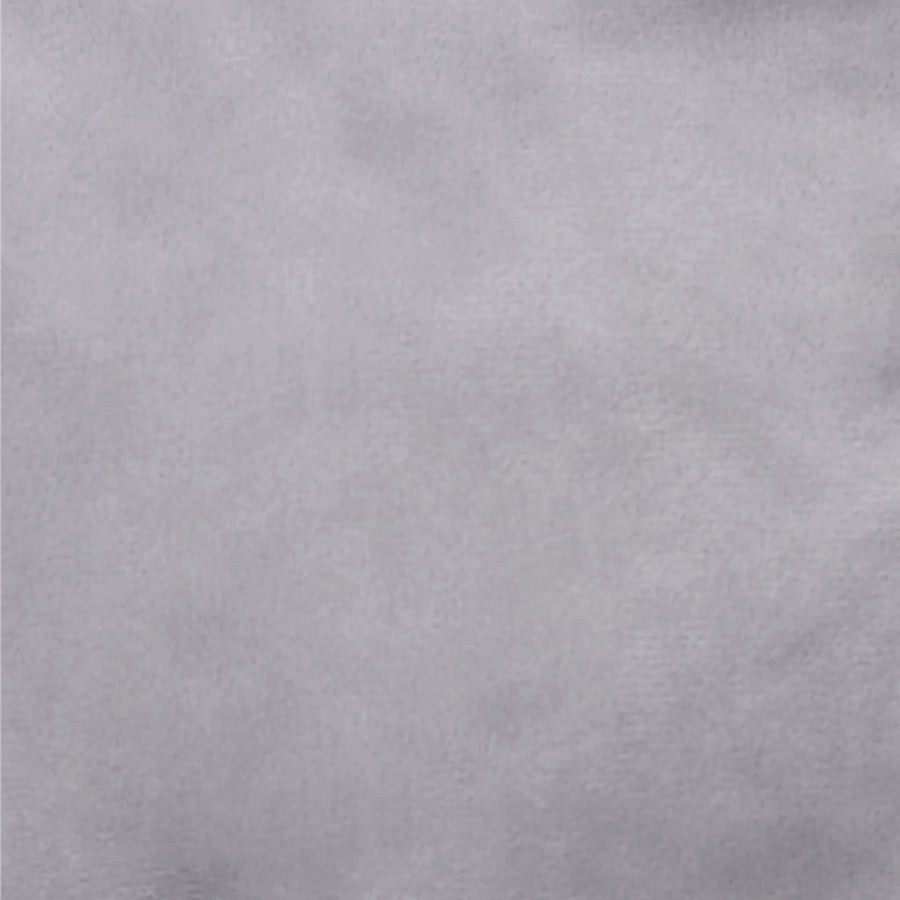 Hondenmand Pluche En Kunstleer Zwart En 99 x 89 x 21 cm Grijs