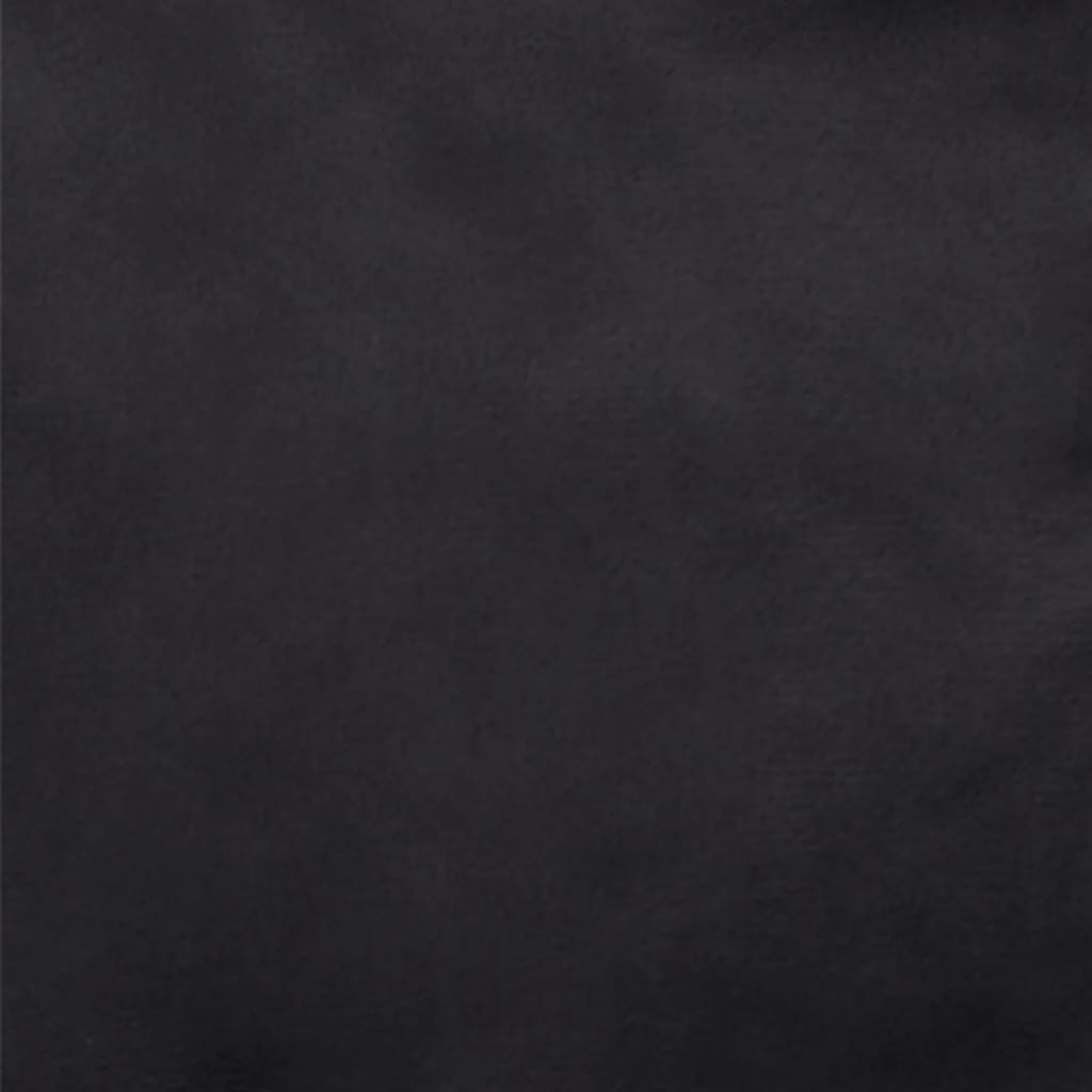 Hondenmand 79X70X19 Cm Pluche En Kunstleer Zwart 79 x 70 x 19 cm