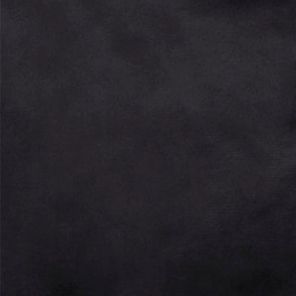 Hondenmand 79X70X19 Cm Pluche En Kunstleer Zwart 79 x 70 x 19 cm
