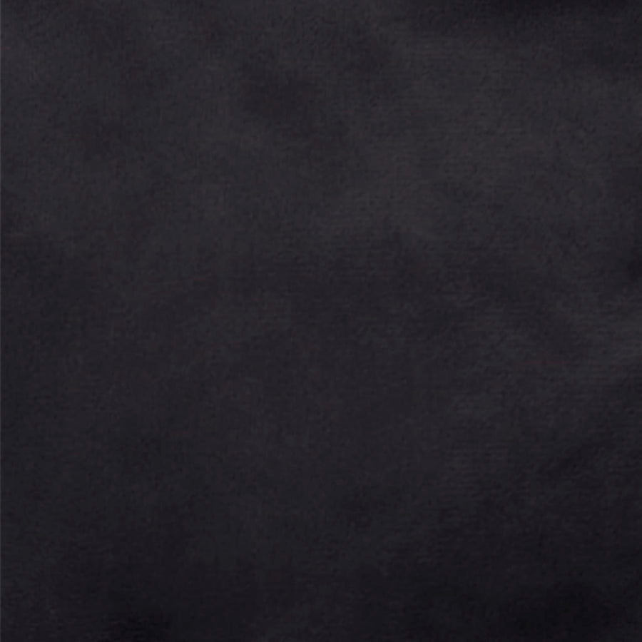 Hondenmand Pluche En Kunstleer 90 x 79 x 20 cm Zwart