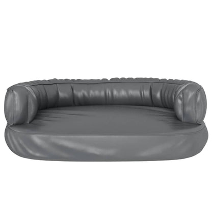 Hondenmand Met Ergonomisch Schuim Kunstleer 60 x 42 cm