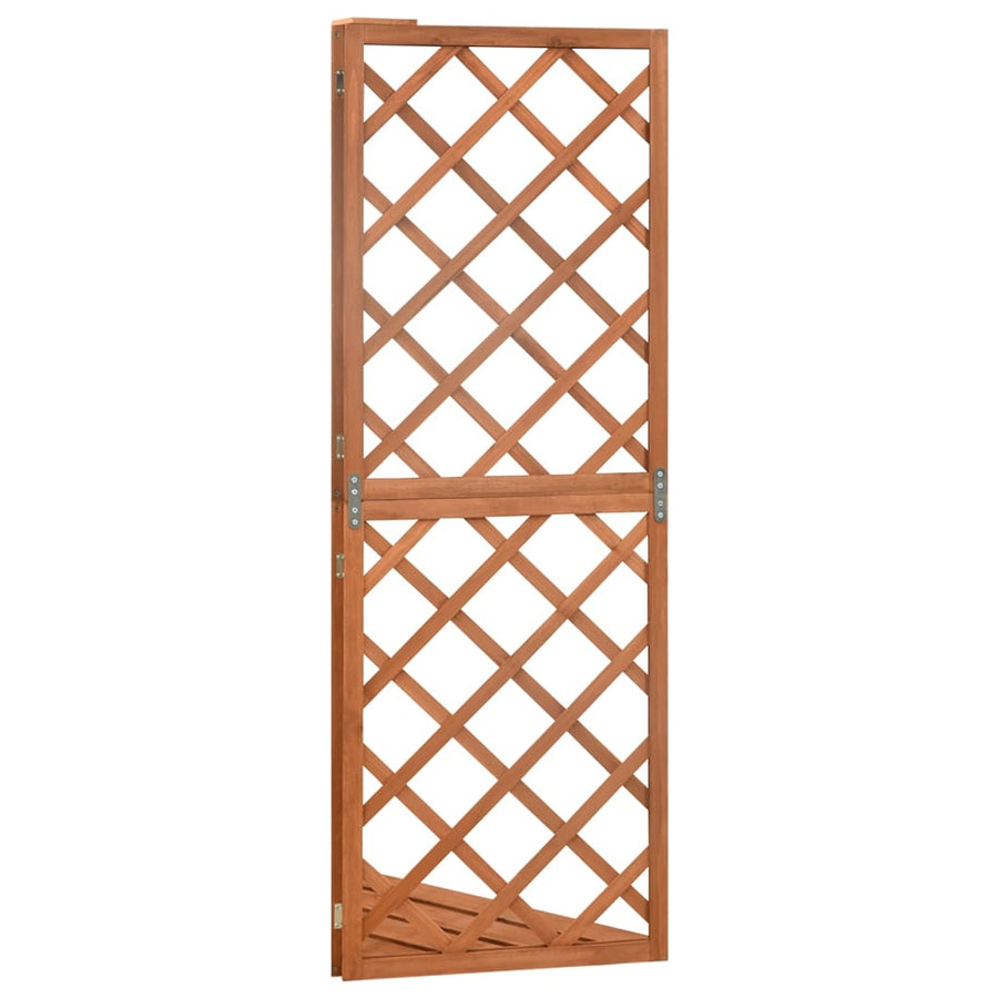 Latwerk Hoekmodel 50X50X45 Cm Massief Vurenhout Bruin