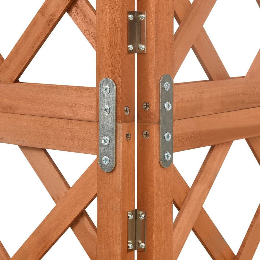 Latwerk Hoekmodel 50X50X45 Cm Massief Vurenhout Bruin